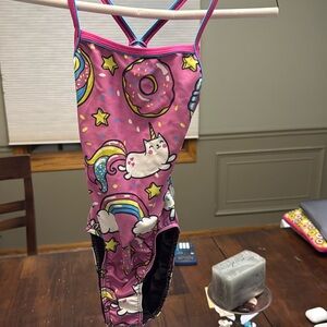 Q swimwear Pusheen design swimsuit